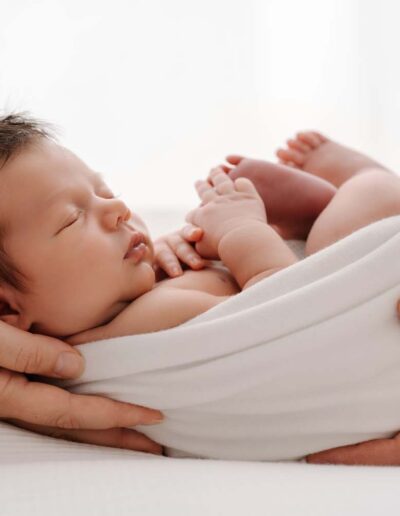 Neugeborenenfotos in Linz, Fotoshooting Neugeborenes St. Valentin