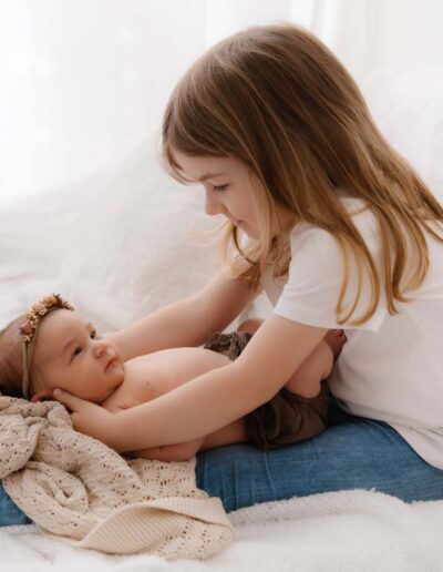 Neugeborenenfotoshooting in St. Valentin, Fotoshooting Neugeborenes bei Weilguni Daniela